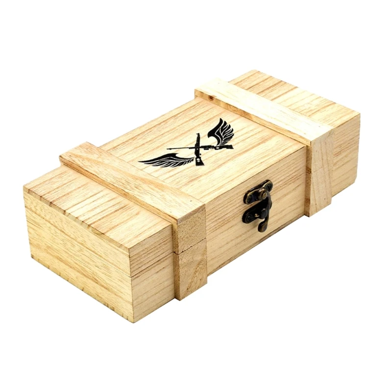 Caja de madera forrada para katana 1614