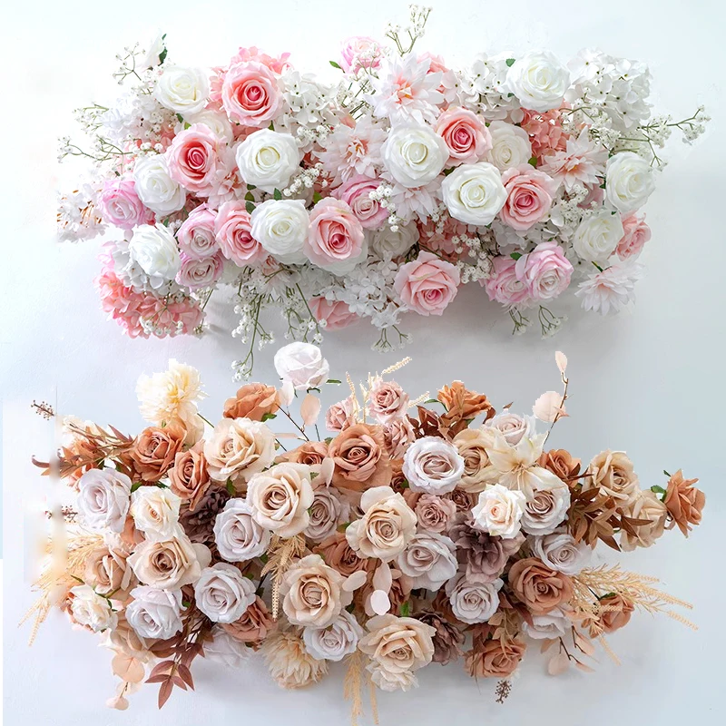 

Бело-розовый кофе Babysbreath Роза, искусственные цветы, подвесные искусственные цветочные своды, декор для детской стены, окно дисплея