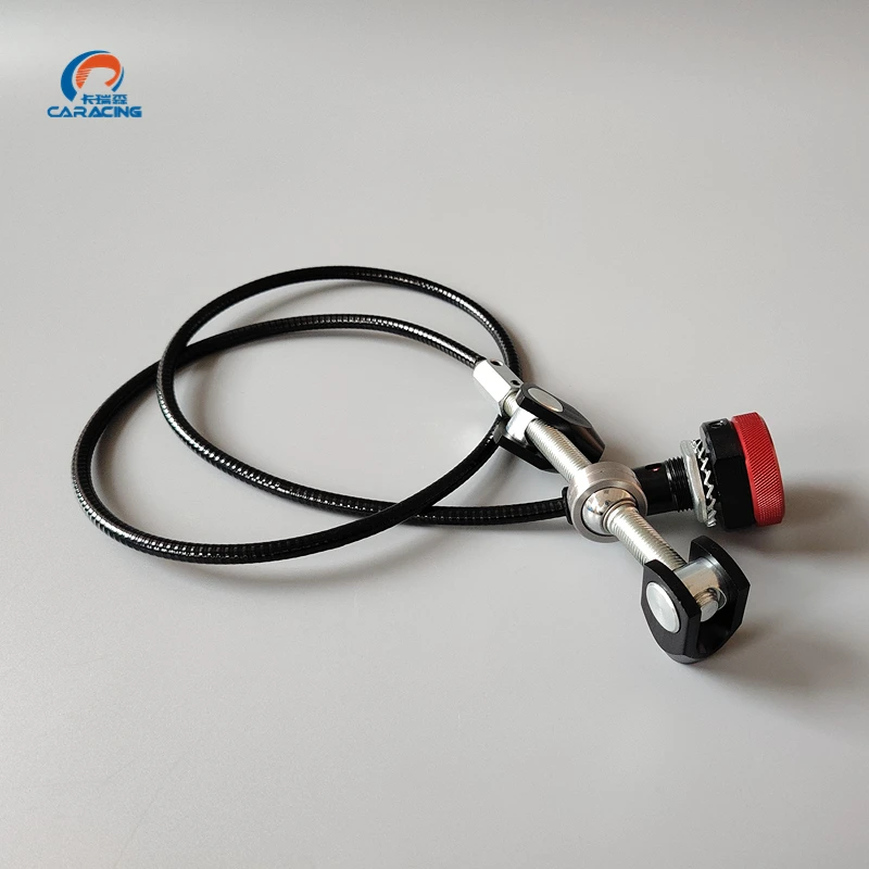 Brake Pedal Box Adjuster CRS Balance Bar with Remote Cable Knob Adjuster Length 1-2 meter For Brake Pedal Box
