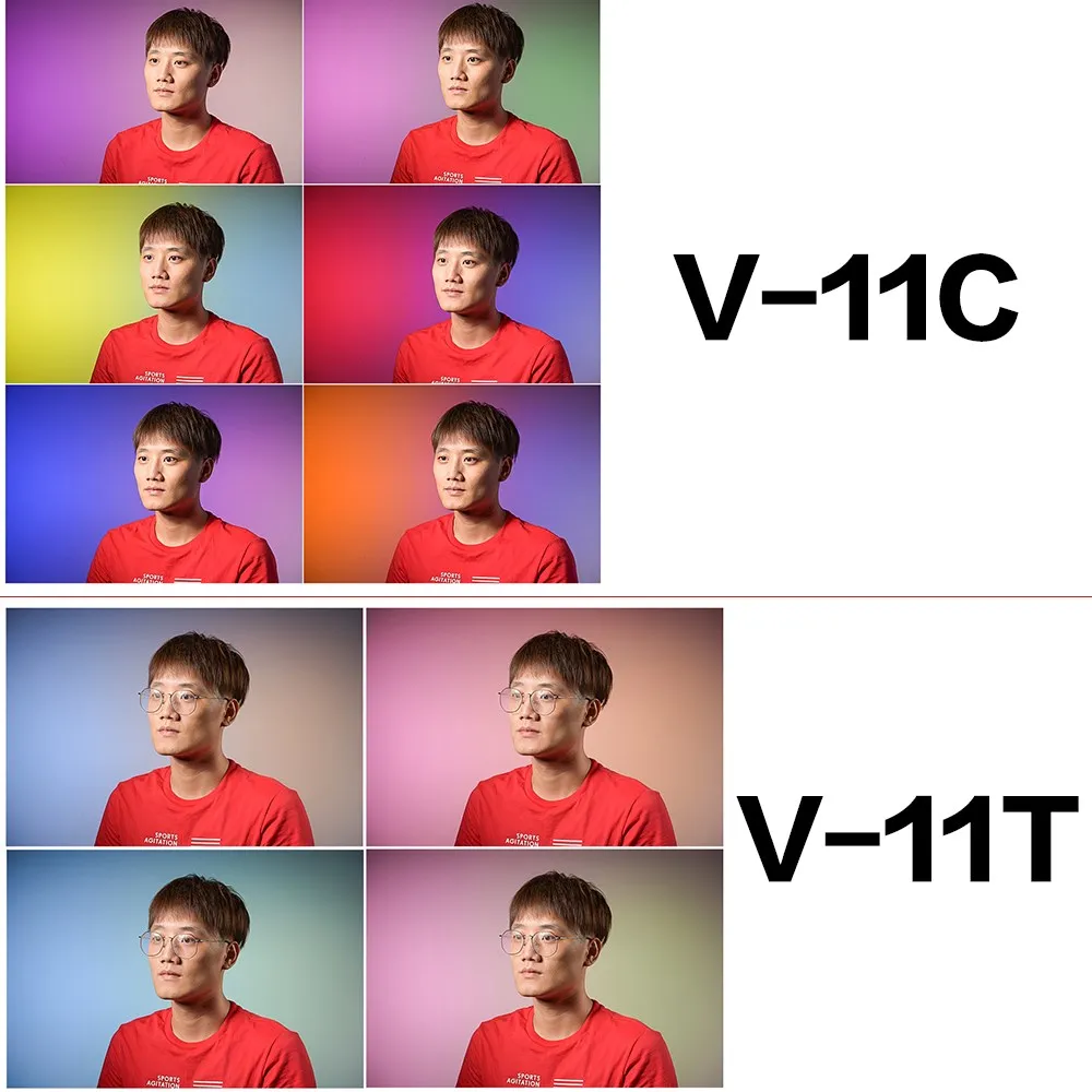 Color Filters for AK-R16 or AK-R1 Compatible Godox V1 Series Speedlite Flash Godox V-11C V11C or V-11T V11T