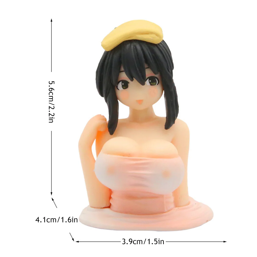 (🔥Hot Sale Now – 50% Off)bust Jiggling Mini Anime Figure Figurine