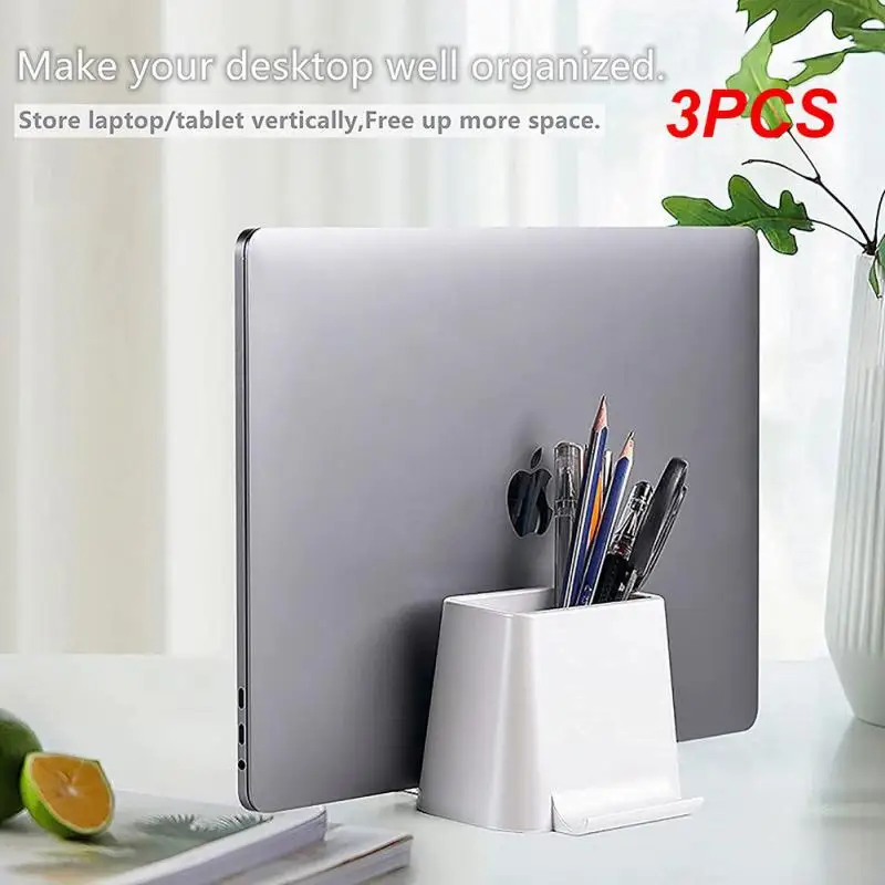 

3PCS Desktop Storage Stands Stable Base Creative Exquisite Multifunctional Ipad Holder Pen Holder Simple Small