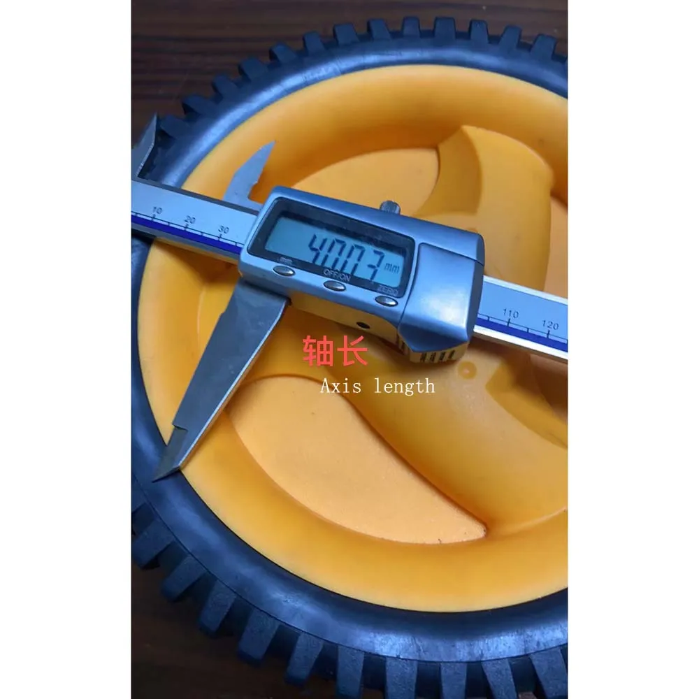 2 Ruote Per Tosaerba Husqvarna - Gomma Nera 196x45mm - Ricambio Originale - Foto 5