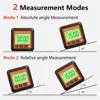 Digital Angle Gauge Magnetic Protractor Inclinometer Level Angle Finder Angle Cube Level Box With Magnes And Backlight 3