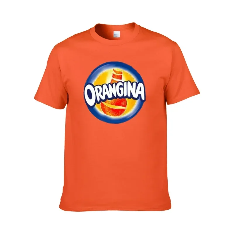 Orangina Orange Soda Pop Graphic Tee Shirt