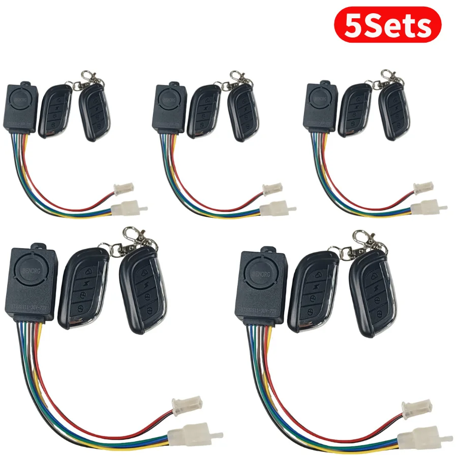 Enhanced Anti-Theft Alarm System for E-bikes and Scooters with Remote Control