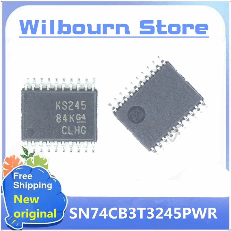 

10 шт./лот SN74CB3T3245PWR SN74CB3T3245 KS245 TSSOP20 новый оригинальный запас