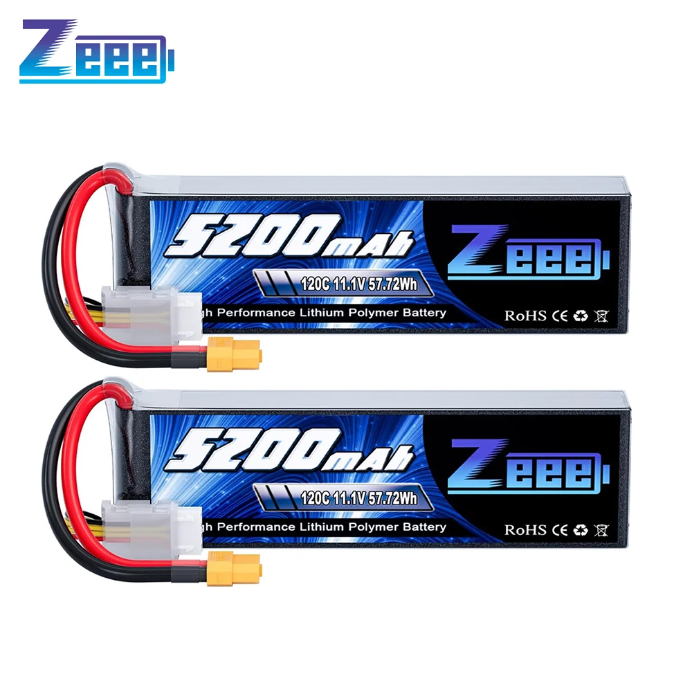 Batterie LiPo 3S 5200mAh XT60 pour RC Drone Voiture