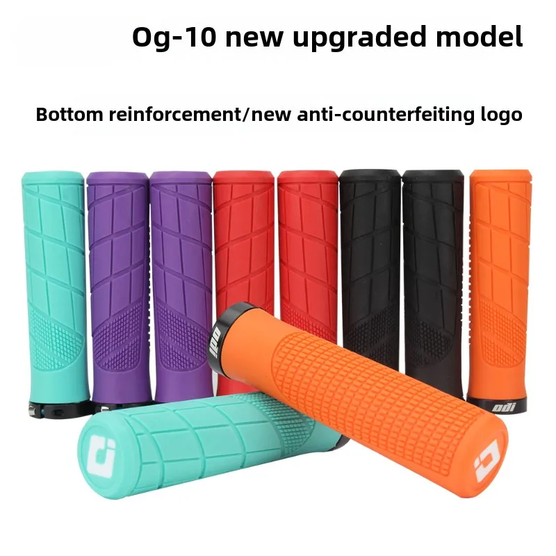 MTB Handle Cuffs Grips Bicycle Accessories Silicone Bike Grips Ergonomic Mountain Bike Gravel Handlebar Cuff Soft Shockproof
