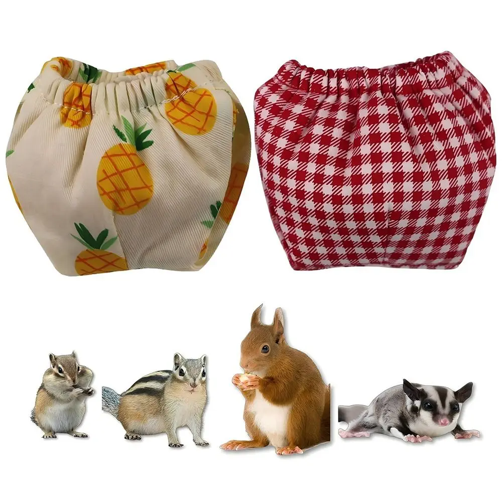 Dog Diapers Soft Absorbent Squirrel Diapers Flexible Closure Leak-Proof Pet Training Pants Potty Training Reusable Underwear Rat