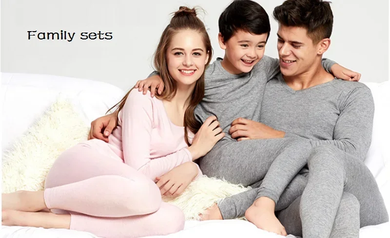 Description Picture 5 of item100% Merino Wool Base Layer Set for Men Women Merino Wool Thermal Underwear Set Long John Top and Bottom Winter Thicken Warm