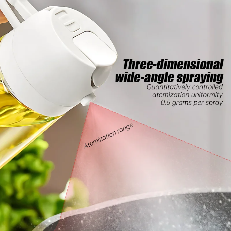 2-in-1 Kitchen Oil Sprayer and Pouring Bottle