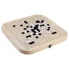 Go Game Set Chinese Weiqi Go Game Board Folding Table Go Chess Set Toy Go Game Wood Go Game Portable Board Game Chess Pieces Che 1