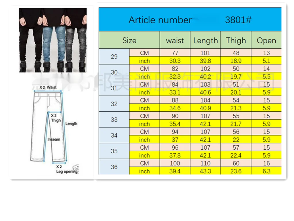 Herren Biker Jeans Slim Fit Mit Falten Und Mikroelastik Material_voghion.com