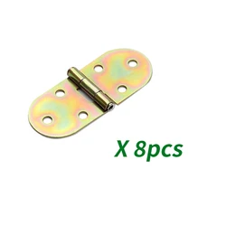 Versatile 180 - Degree Folding Flip Hinges - Set of 4/8, Ideal (8pcs)