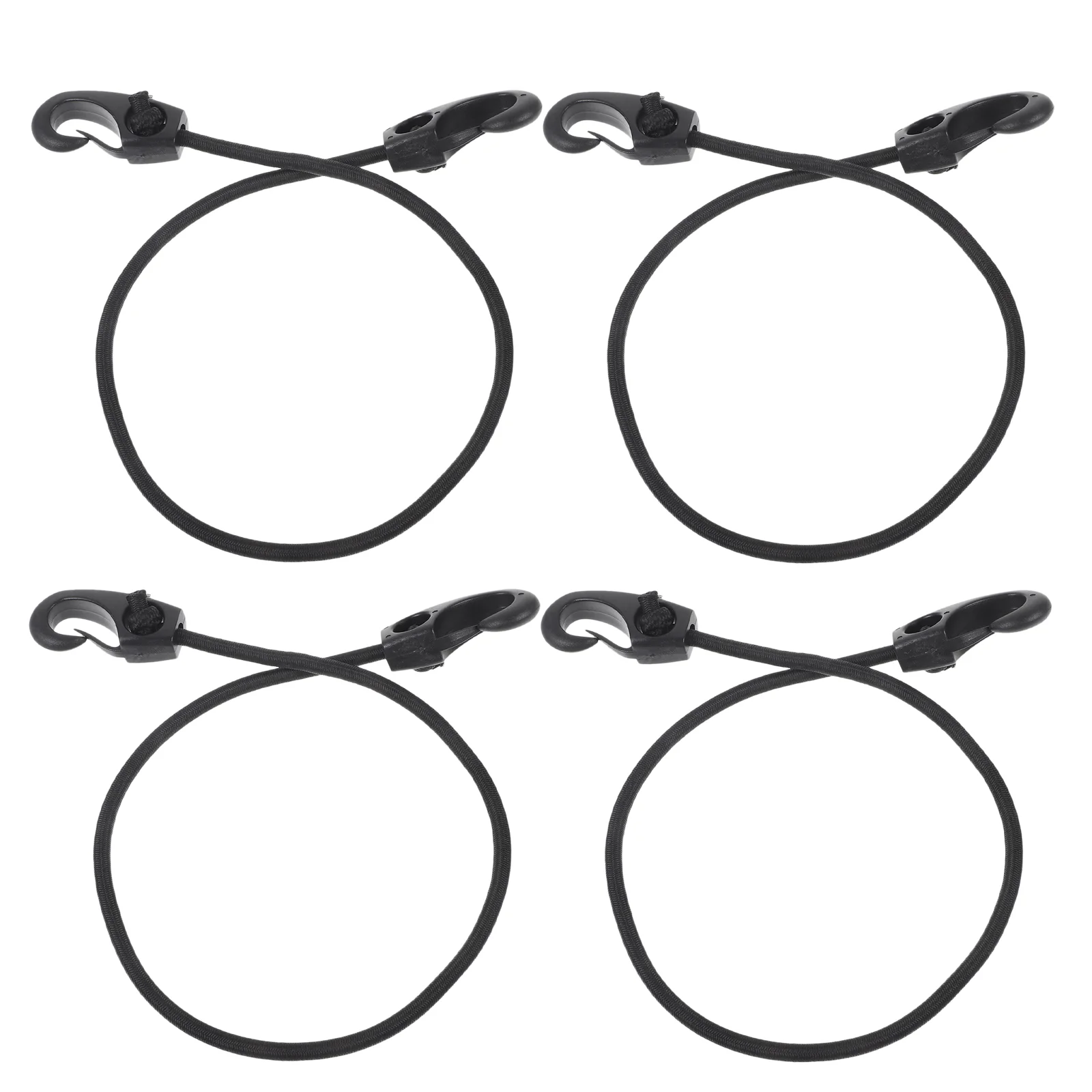 

4Pcs Elastic Hook Straps Multi-function Tie Down Straps Outdoor Camping Buckle Straps