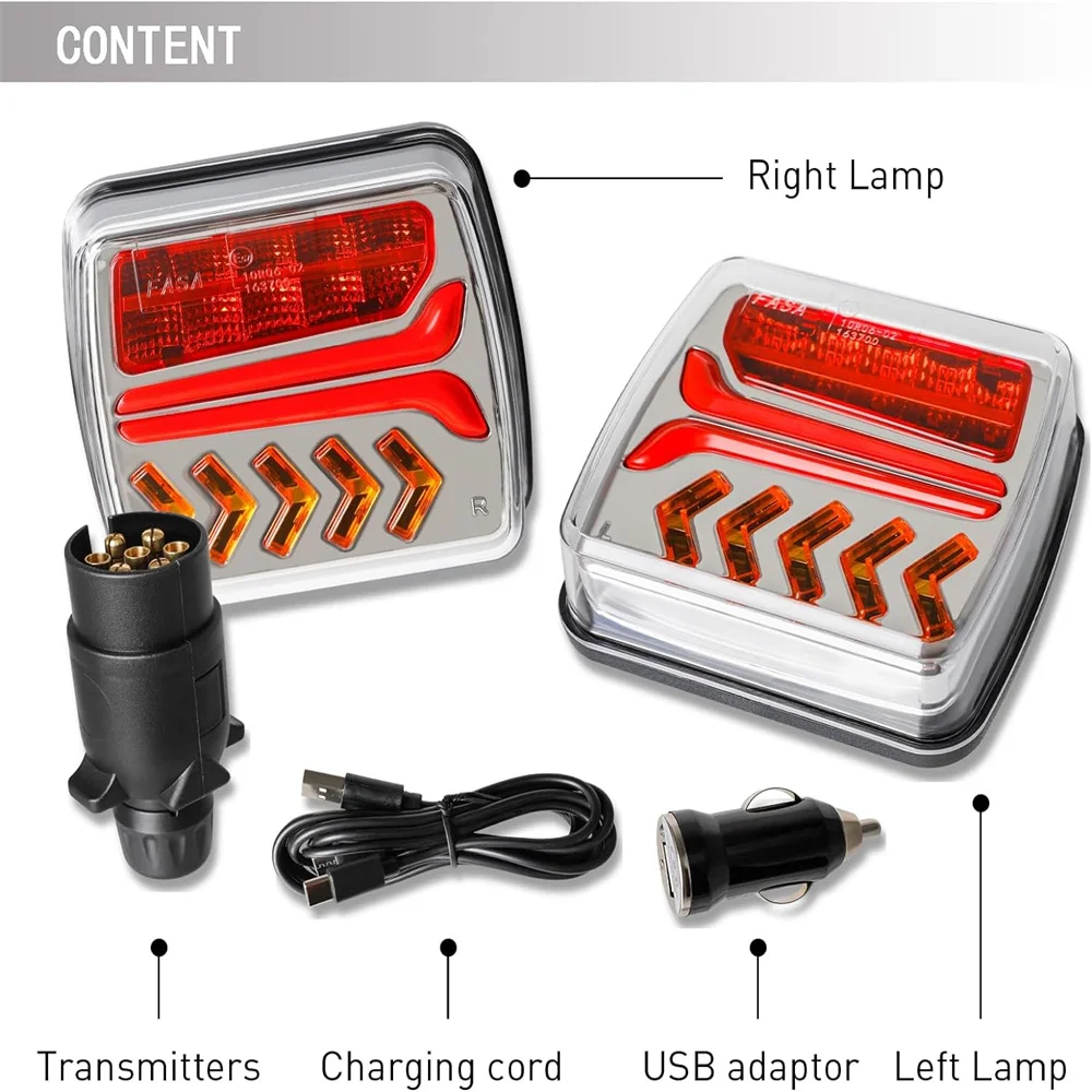 Wireless Magnetic LED Taillights 6