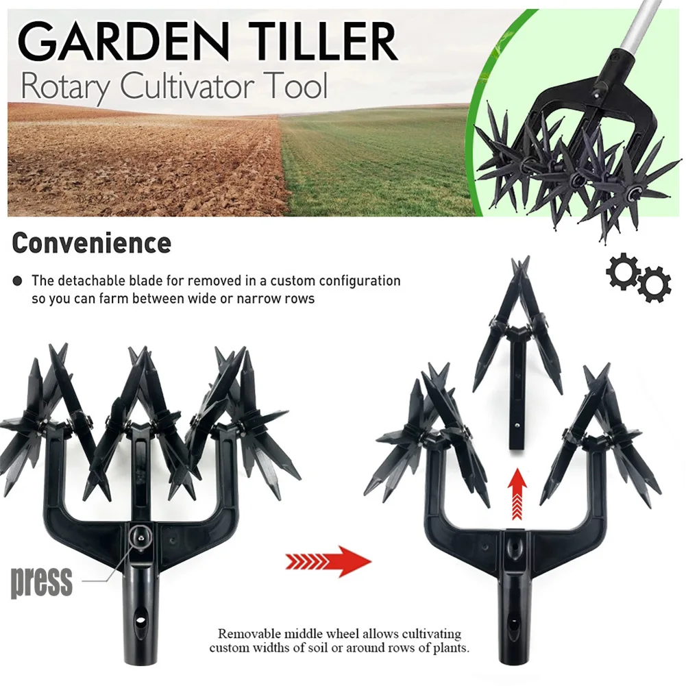 New 2 in 1 Garden Soil Scarifier 5