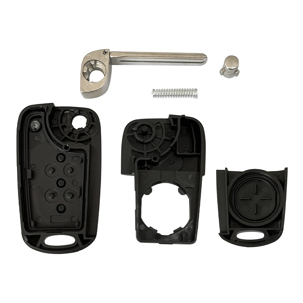 3 Button Flip Car Key Shell with TOY40 Blade for Hyundai Kia Bongo