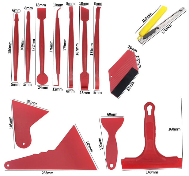 

newScraper Tools Car Accessories Squeegee Vinyl Wrap Film Edge-closing Tool For Automobile Scraper Tools Auto Accessories