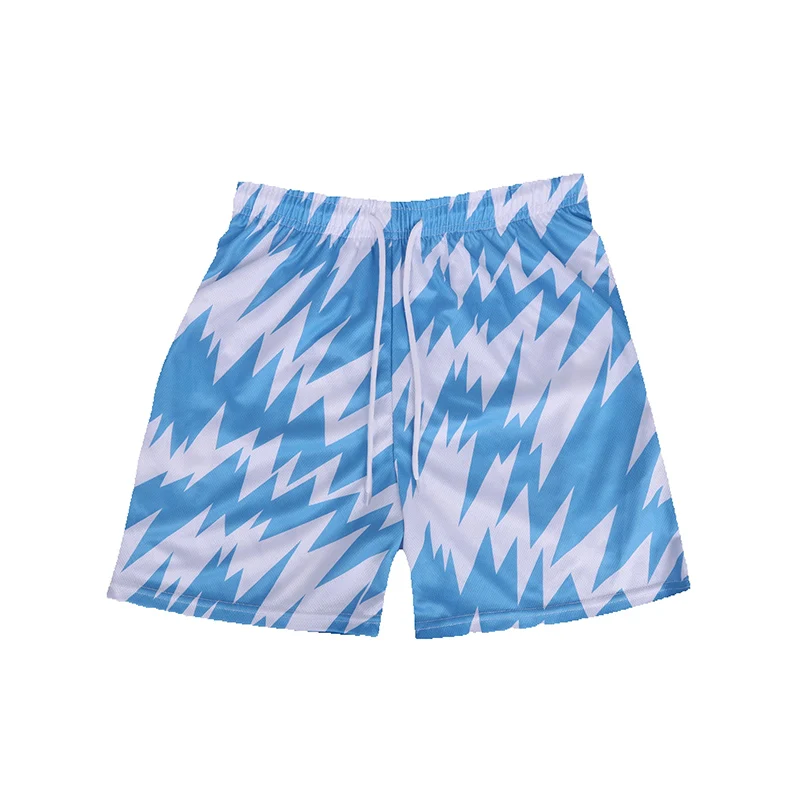 2026 NEUE Sommer Mesh Basketball-Shorts für Herren, Schnelltrocknende Lockere Sportshorts, Lässige Trendige Lauf- und Strandshorts – Detail 5