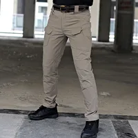 Summer Military Tactical Cargo Pants Casual Trousers Men Wear-resisting Multi-Pockets Quick Dry Outdoor Hiking Work Trousers Men 1