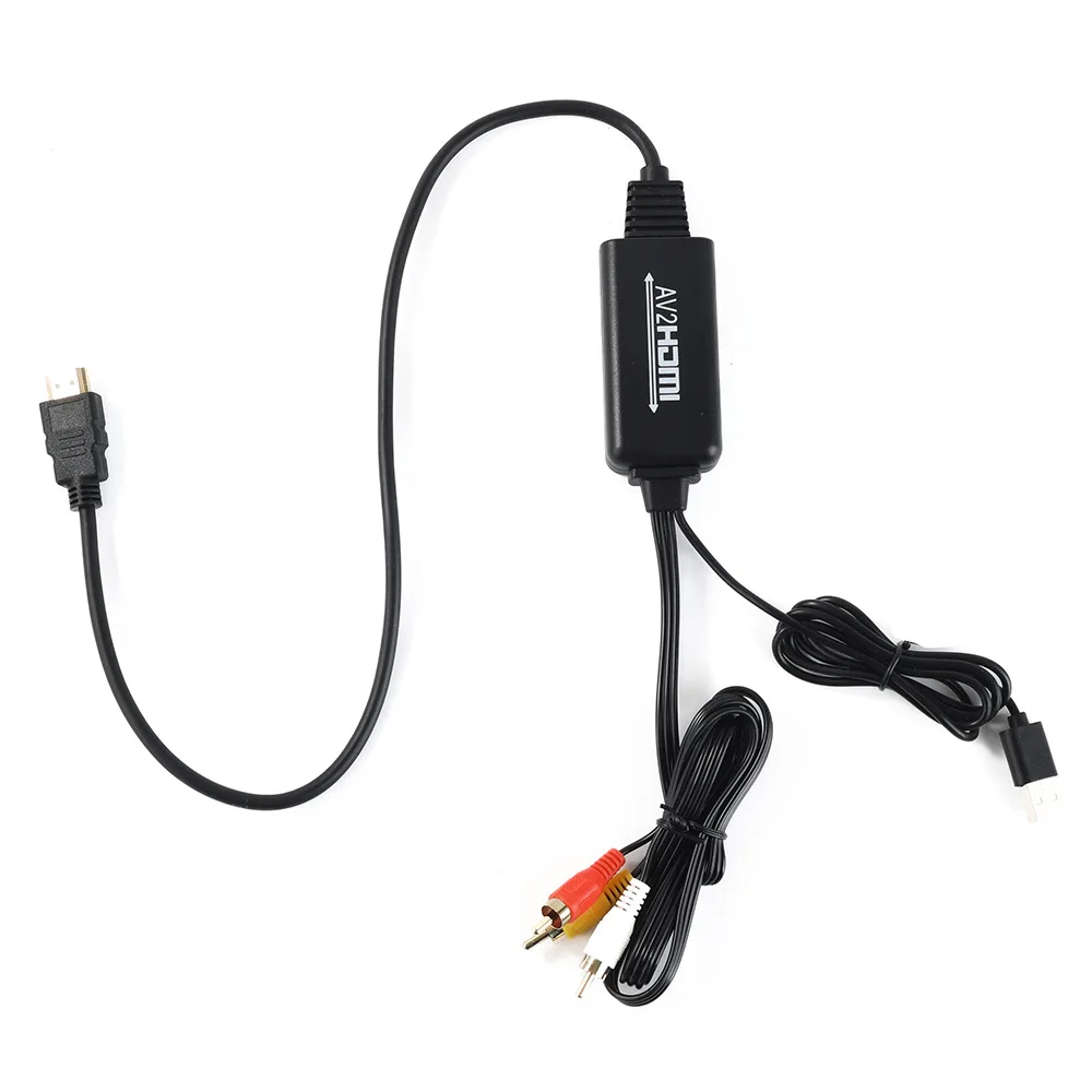 Universal AV to HDMI Converter with NTSC/PAL Support