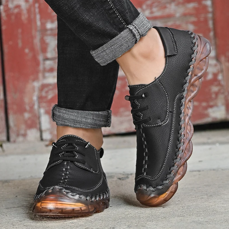 Freizeitschuhe für Herren, Herren-Turnschuhe, Laufschuhe, Wanderschuhe, leichte Turnschuhe, Sport, Outdoor, atmungsaktiv
_voghion.com