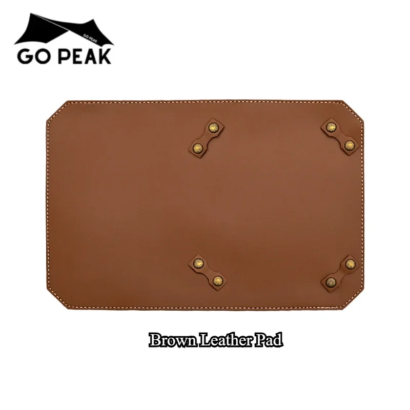 Brown Leather Pad