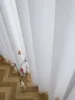 Popular Cheap Modern White Curtain Sheer with 100% Polyester Luxury Design for Bedroom Soft Light Airy Privacy Sheers for Living 5