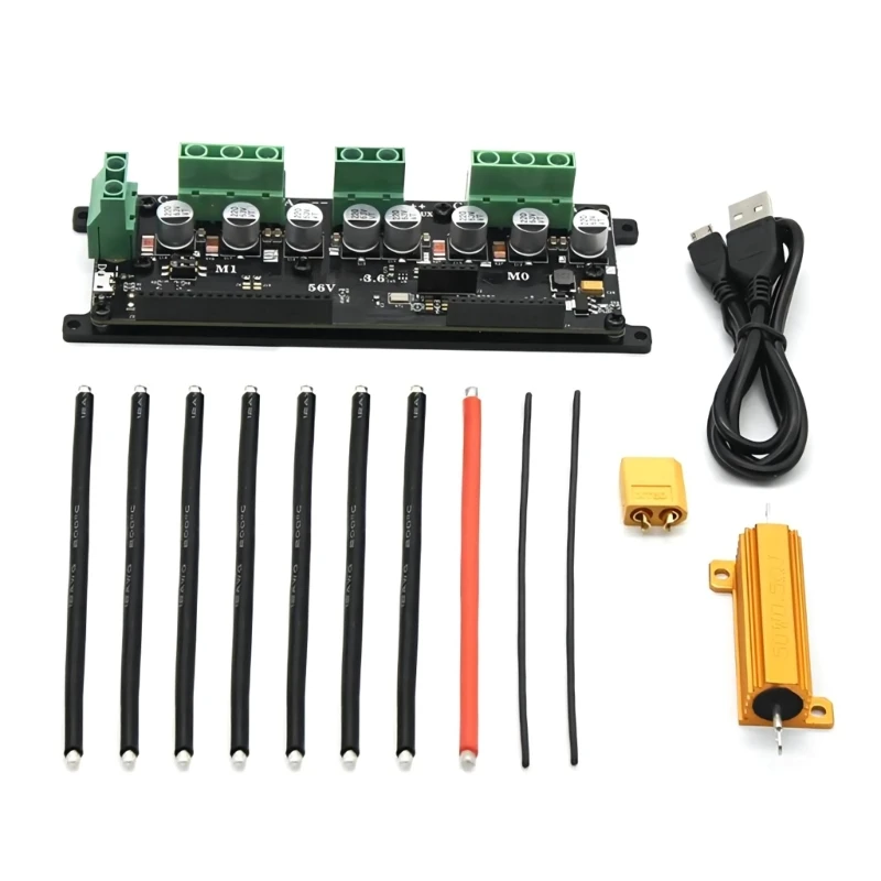 

ODESC3.6 Two Motor Controller Board, Optimized Double Brushless Motor Control Board