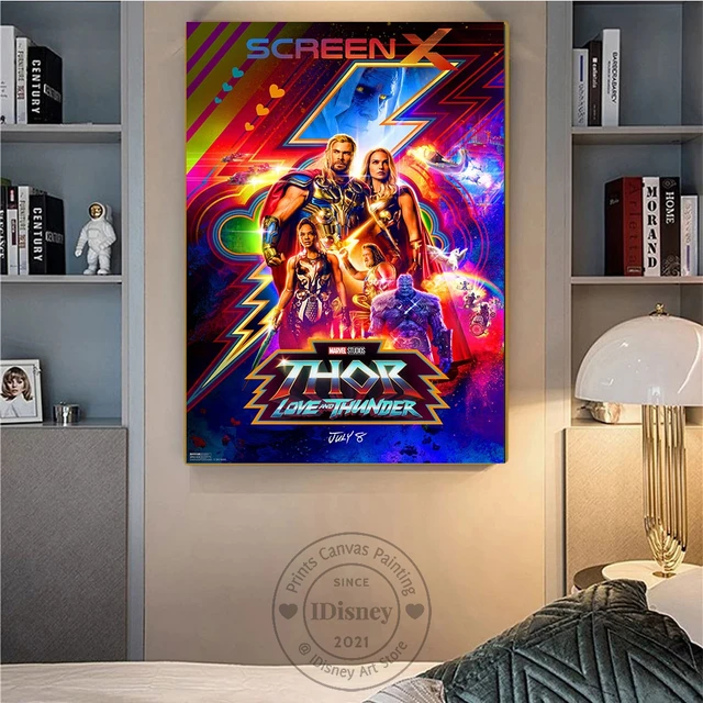 2022 Disney Marvel Superheroes Werewolf By Night movie poster home decor  cuadros Canvas Painting aesthetic room