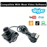 2K 4MP / 4K 8MP USB Mini USB Webcam Wide Angle 170/150degree 120degree 30fps High Speed Plug And Play Live Streaming USB Camera - Image 4