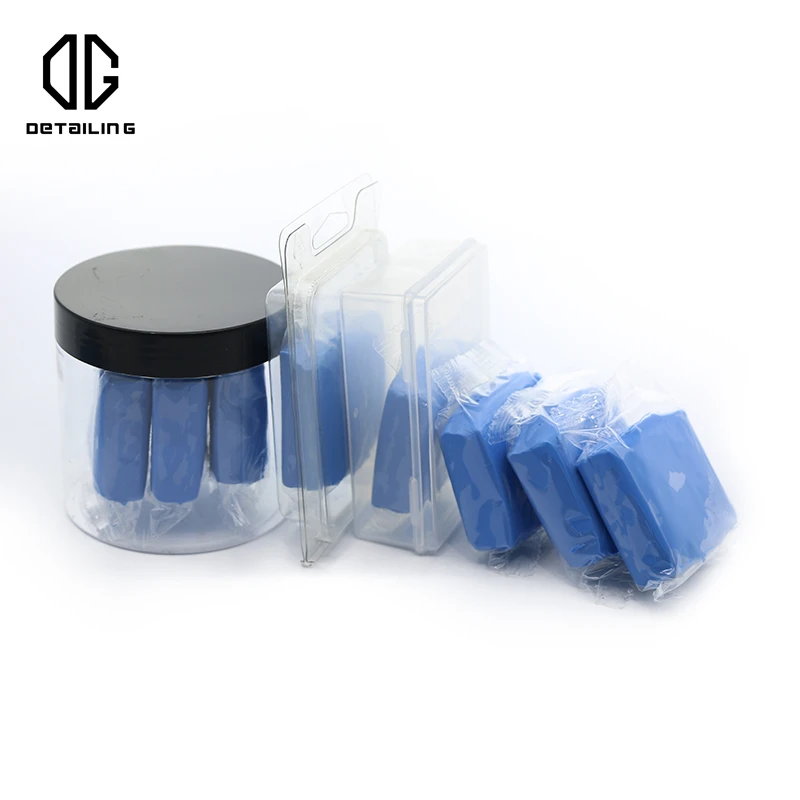 DETAILING Magic Clay Bar 2pcs/5pcs 200g Car Washing Mud With 500ml Clay Lubricant Set for Automotive Beauty Care Supplies