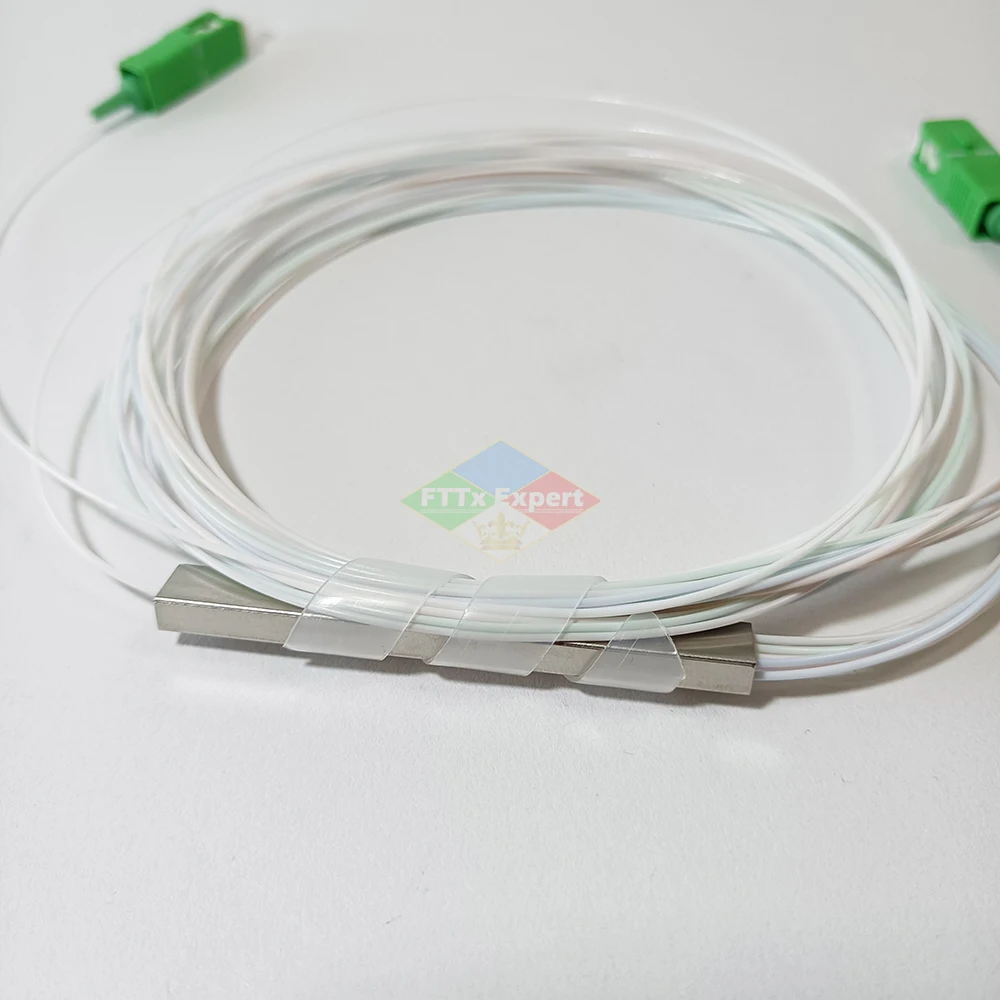 free shipping 50pcs 1X8 PLC Splitter/Fiber Optic PLC spliter/Planar Lightwave Circuit Splitter SC/APC