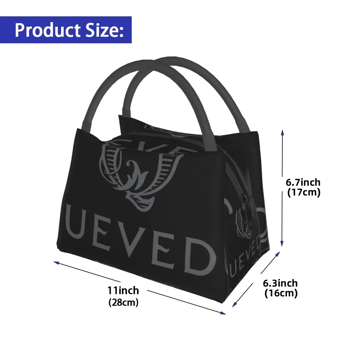 Quevedo Wines Portable insulation bag for Cooler Thermal Food Office Pinic Container