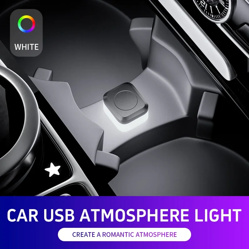 ตัวเลือกสินค้า ไฟ LED ตกแต่งรถยนต์ USB สร้างบรรยากาศ