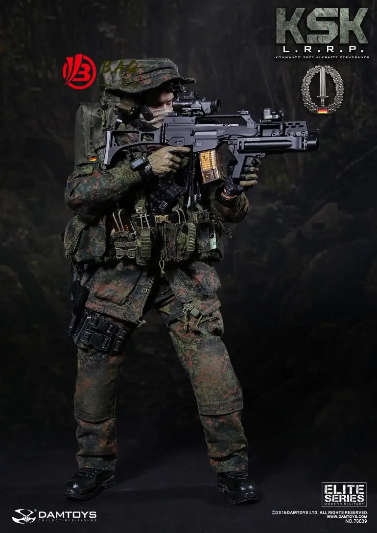 1/6 12インチ KSK Germany's Special Forces 1:6 Damtoys Dam78054 German Special Forces Ksk (Kommando