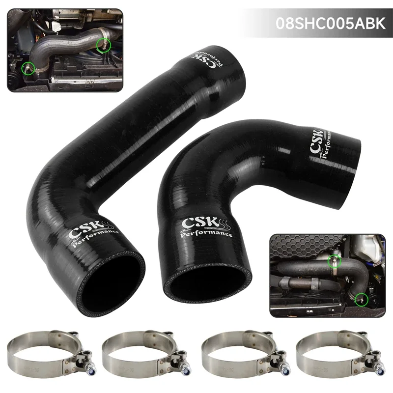 Silicone Intercooler Intake Hose Clamps Kit  For Audi A3/S3 / VW Golf GTI R MK7 1.8T 2.0T TSI