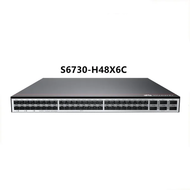 Huawei CloudEngine S6730-H48X6C Network Ethernet Campus Switches 48*10 GE  SFP+, 6*40/100 GE QSFP28 with 2*AC Power - AliExpress