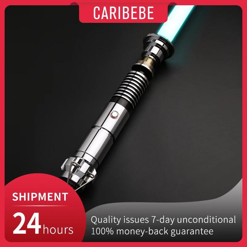 CARIBEBE-루크 광선검, 스카이워커, RGB, 부드러운 스윙, 헤비 듀얼링, 17 사운드폰트, 포스 FOC 메탈 히트 블레이드 포함