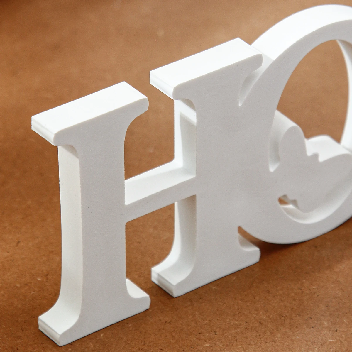 1PC,3.1* 8.9-inch white butterfly HOME letter decoration, a warm and cozy letter board for indoor desktop decoration