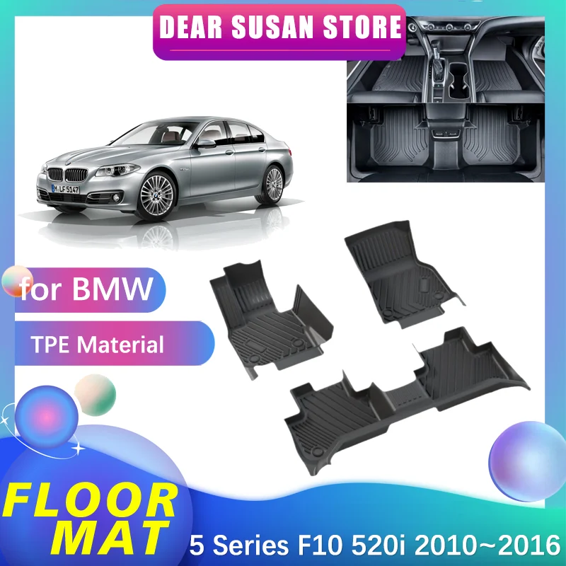 FloorMatforBMW5SeriesF10520i530i518d530dM550d20102016Foot