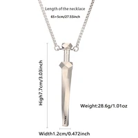 Collier respiratoire à coupe géométrique : paille télescopique à ressort 2 en 1 pour soulager l'anxiété, soulager le stress et la pleine conscience 3