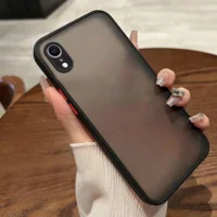 Fashion Color collision Skin-feel Translucent Matte Slim Shockproof Protective Phone Case For iphone XR - Image 6