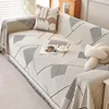 Nordic Sofa Throw Blankets Outdoor Camping Picnic Large Blanket Leisure Relax Beach Towel white Travel Rug Tassels Chenille 1