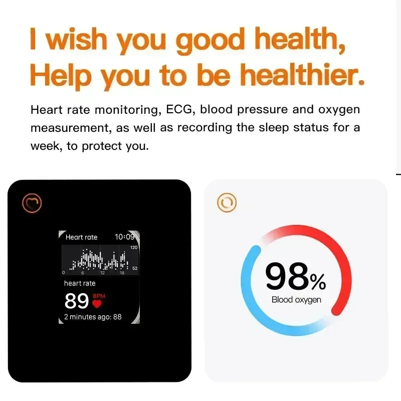 2.2HD Amoled Circular Watch10 Ultra3 Watch Men Screen 7 Straps ECG Monitoring Aquatic Clock Inteligente Blood Meter