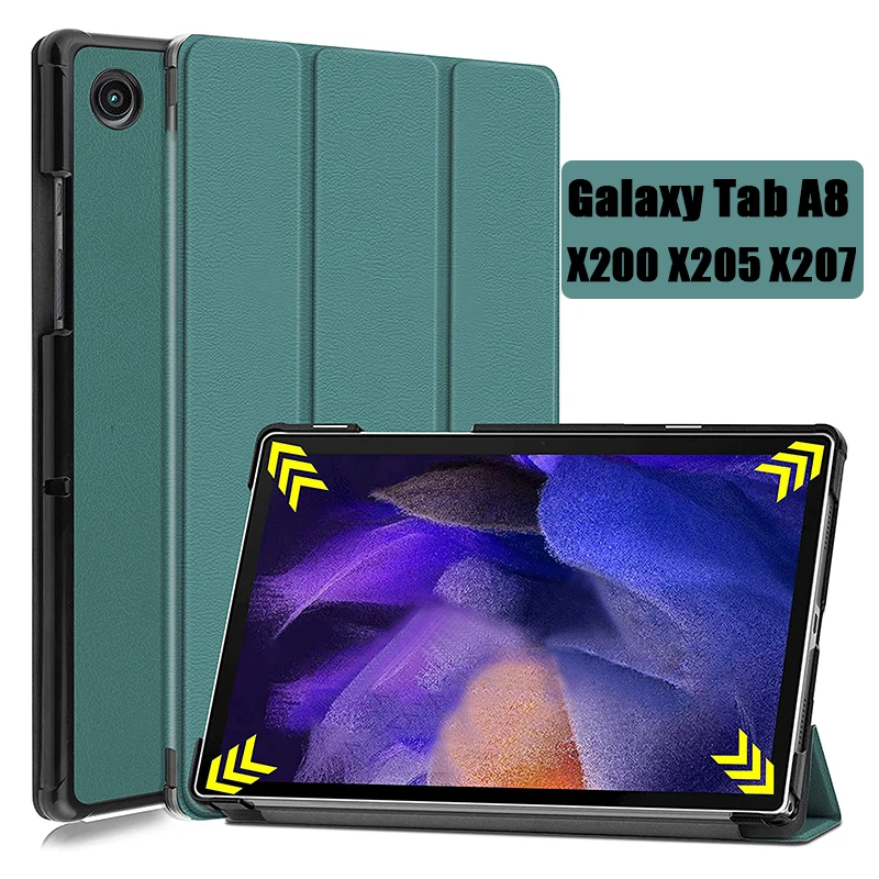 Custodia Per Tablet Per Samsung Galaxy Tab A8 2022 Sm-X200/X205/X207 ''Custodia Per Tablet Con Supporto Triplo Per Samsung Galaxy Tab A8 Funda 10.5