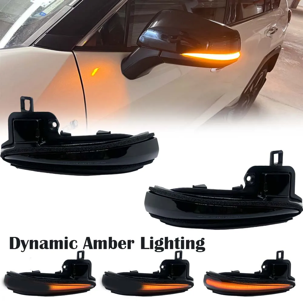 

Последовательный боковой зеркальный фотодинамический сигнал поворота фотоэлемент для Toyota Alphard Vellfire AH30 Tacoma 16-21 RAV4 2019 -22 Highlander 2020