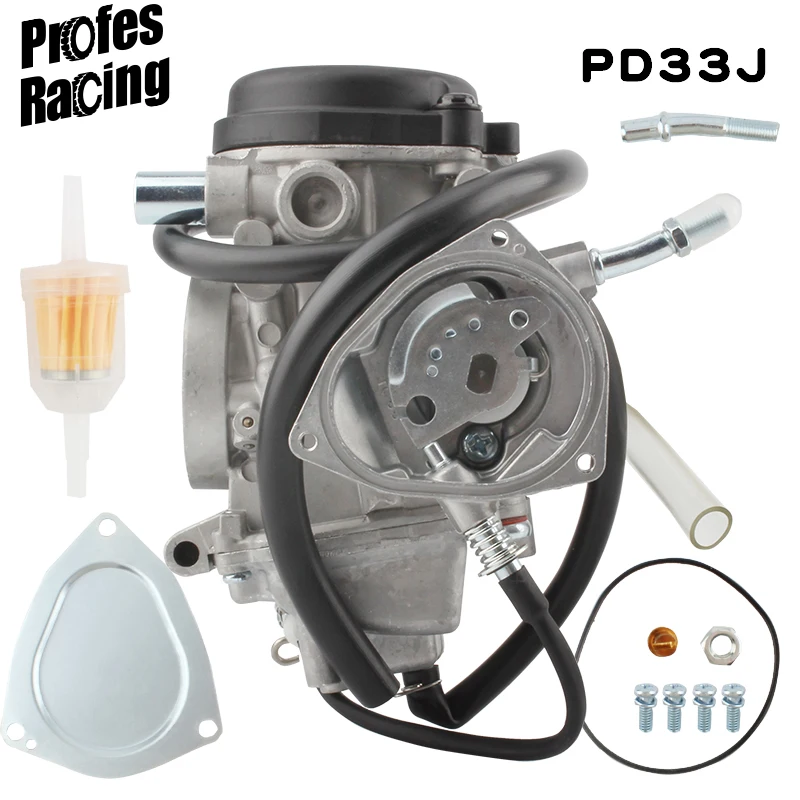 

For Yamaha YFM350 YFM250 YFM400 YFM450 Big Bear 250 400 Wolverine Grizzly Bruin 350 450 Kodiak 400 450 PD33J Carburetor Carb